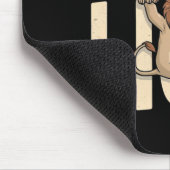Kletterlöwe - Lustiger Kletterer Mousepad (Ecke)