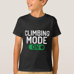 Klettermodus An Baum Felsenkletterer  T-Shirt