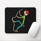 Klettern _8  mousepad (Mit Mouse)