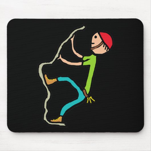 Klettern _8  mousepad (Vorne)