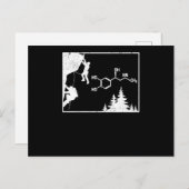 Klettern Adrenalin Chemische Formel Bouldering Postkarte (Vorne/Hinten)