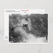 Klettern am Vierradantrieb Postkarte (Vorne/Hinten)