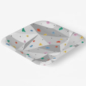 Klettern an der Felsenwand Pappteller (Gewinkelt)