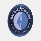 Klettern an der großen Wand Keramik Ornament (Rechts)