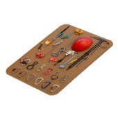 Klettern/Bergsteigen Magnet (Linke Seite)