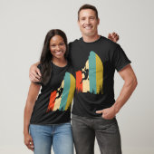 Klettern Bergsteigen Männer Jungs T-Shirt (Unisex)