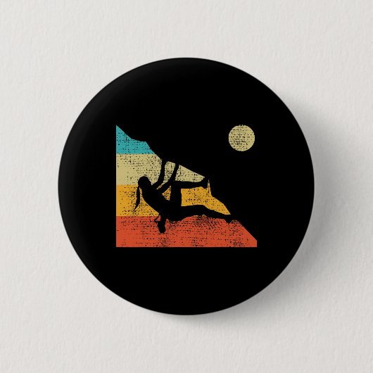 Klettern Bouldering Berg Freie Geschwindigkeit Mäd Button (Vorderseite)