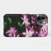 Klettern Clematis Lila Frühlingsblumen Case-Mate iPhone Hülle (Rückseite (Horizontal))