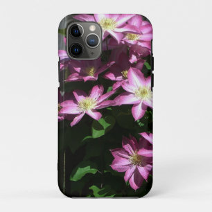 Klettern Clematis Lila Frühlingsblumen Case-Mate iPhone Hülle