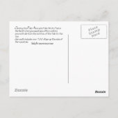 Klettern der Fälle Postkarte (Rückseite)