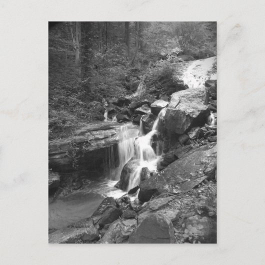 Klettern der Fälle Postkarte (Vorderseite)