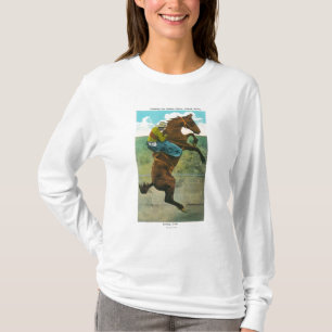 Klettern der goldenen Treppe am jährlichen Rodeo T-Shirt