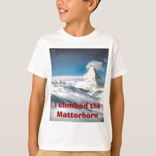 Klettern des Matterhorns T-Shirt