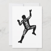 klettern einladung (Vorderseite)