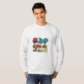 Klettern, Erobern, feiern T-Shirt (Vorne ganz)