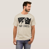 Klettern - Festhalten oder Überwinden? T-Shirt (Vorne ganz)