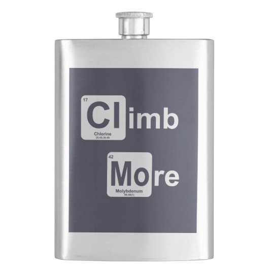 klettern flachmann (Vorderseite)