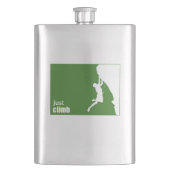 Klettern Flachmann (Vorderseite)