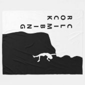 Klettern Fleecedecke (Vorderseite (Horizontal))