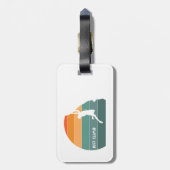 Klettern Gepäckanhänger (Rückseite vertikal)