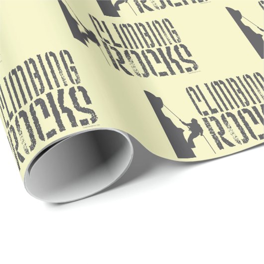 Klettern Geschenkpapier (Rolleneckpunkt)
