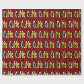Klettern Geschenkpapier (Flach)