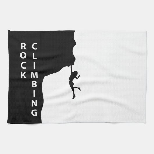 Klettern Geschirrtuch (Horizontal)