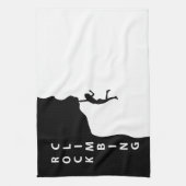 Klettern Geschirrtuch (Vertikal)