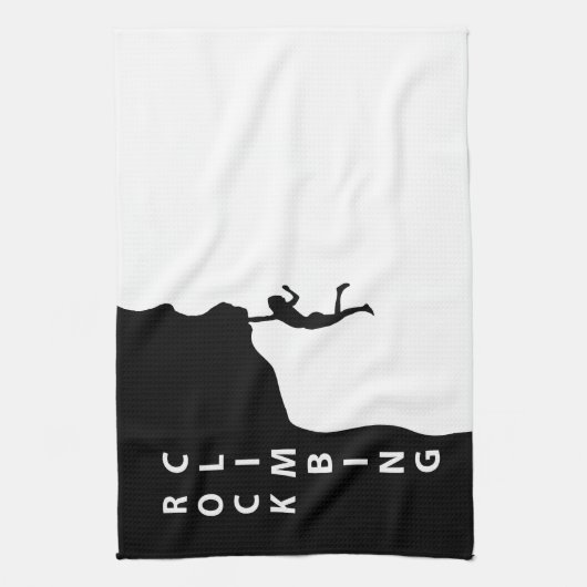 Klettern Geschirrtuch (Vertikal)
