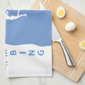 Klettern Geschirrtuch (Viertel Falte)