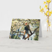 Klettern im Baum Karte (Gelbe Blume)