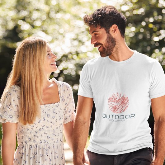 Klettern im Freien T-Shirt