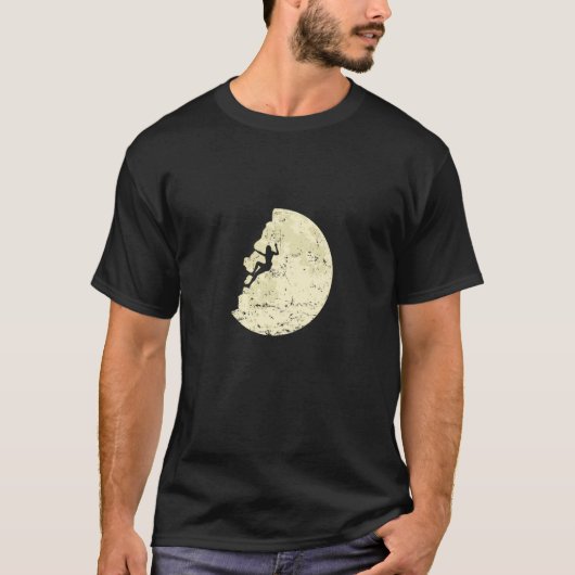 Klettern im Mondlicht T-Shirt (Vorderseite)
