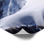 Klettern im Mont Blanc, Chamonix, Frankreich Poster (Ecke)