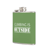 Klettern ist draußen flachmann (Links)