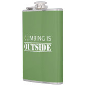 Klettern ist draußen flachmann (Links)