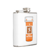 Klettern ist mein Medikament Flachmann (Rechts)