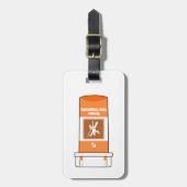 Klettern ist mein Medikament Gepäckanhänger (Vorderseite vertikal)