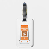 Klettern ist mein Medikament Gepäckanhänger (Rückseite vertikal)