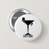 Klettern ist meine glückliche Stunde Button (Vorne & Hinten)