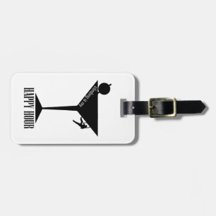 Klettern ist meine glückliche Stunde Gepäckanhänger