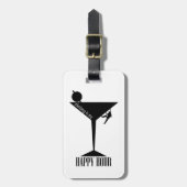 Klettern ist meine glückliche Stunde Gepäckanhänger (Vorderseite vertikal)