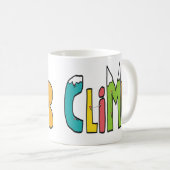 Klettern Kaffeetasse (VorderseiteRechts)