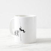 Klettern Kaffeetasse (Vorderseite Links)