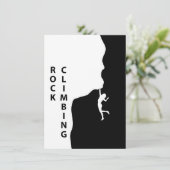 Klettern Karte (Stehend Vorderseite)