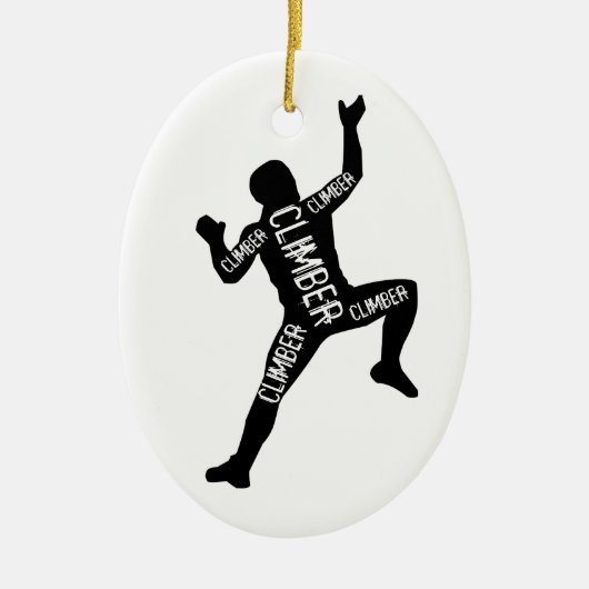 klettern keramik ornament (Vorne)