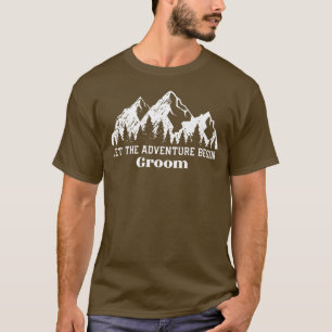 Klettern Kletterer Lass Das Abenteuer Beginnen Gro T-Shirt