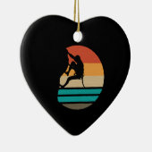 Klettern Klettern Retro Keramik Ornament (Rechts)