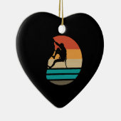 Klettern Klettern Retro Keramik Ornament (Rechts)