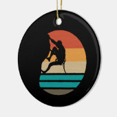 Klettern Klettern Retro Keramik Ornament (Links)